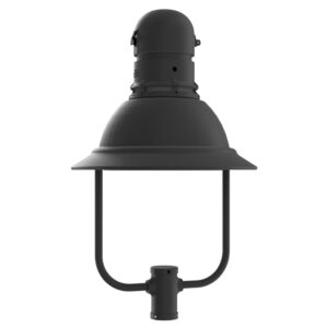 A K309 Satellite is a contemporary style post top.