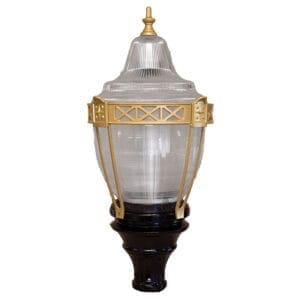The K424 Traditional is an acorn style post top.