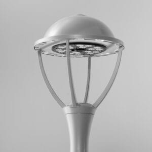 The K583 Curve Strut is a contemporary style post top. This fixture is also Dark Sky Friendly.