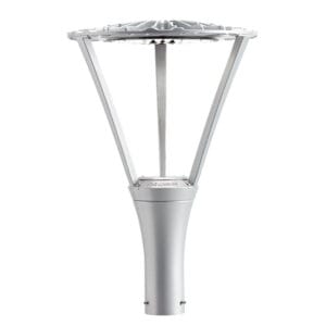 The K585 Radius Strut is a contemporary style post top. This fixture is also Dark Sky Friendly.