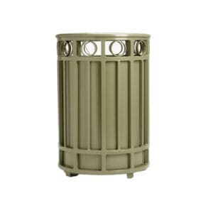KTR40 Parkway Trash Receptacle A KTR40 Parkway Trash Receptacle finished with one of our signature powder coat solutions.
