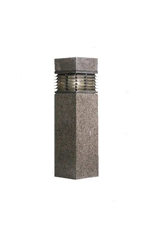 The Martello Square style bollard is made from concrete materials and comes in a square cross section. Available in a variety of different décor colors and in both ‘lit’ and ‘non-lit’ options.