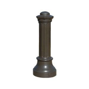 As a member of the Traditional family, this metal bollard is available in a variety of different powder coat colors and in both 'lit' and 'non-lit' options.