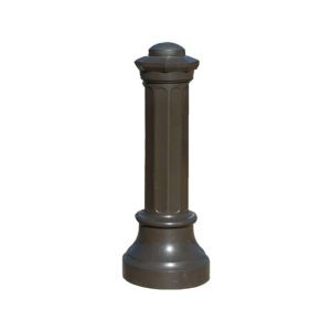 As a member of the Traditional family, this metal bollard is available in a variety of different powder coat colors and in both 'lit' and 'non-lit' options.