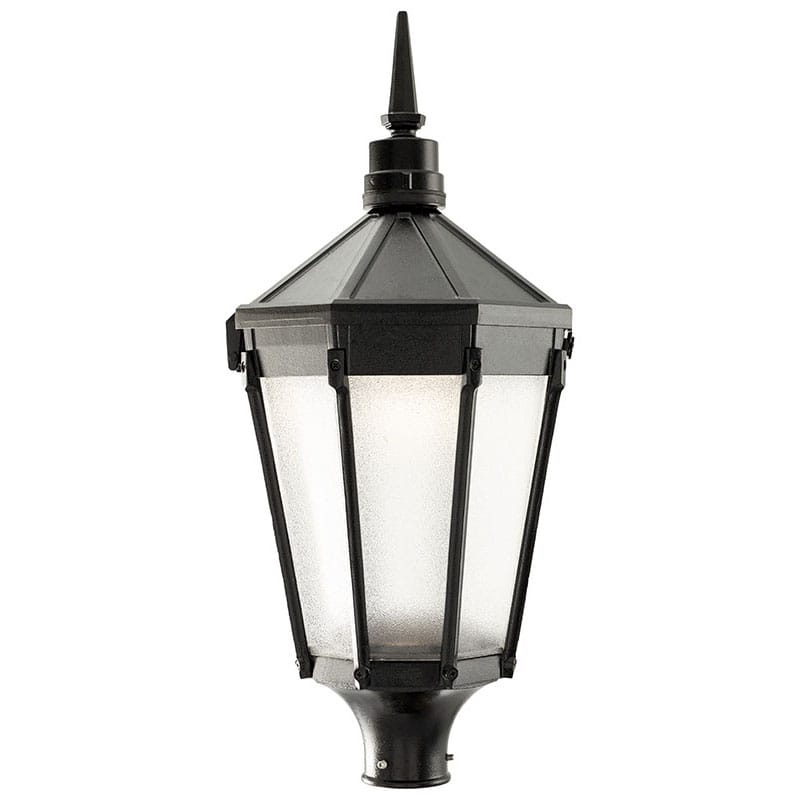 The K56 Cleveland/Tudor is an octagonal style post top. This fixture is also Dark Sky Friendly.
