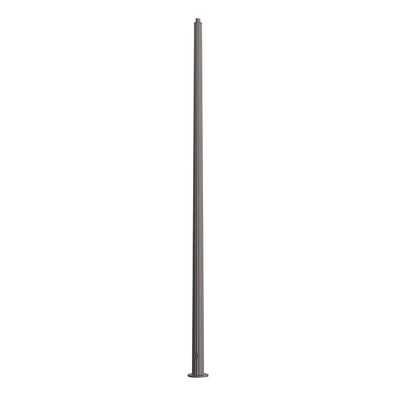 A roadway metal pole made from aluminum with a fluted tapered cross section and available in heights ranging from 19’ – 28’.