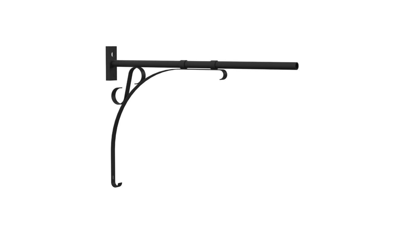 King Luminaire's KA10 Brookville is a decorative arm that features a simple and functional design with a minimal scroll detail. Available in a variety of lengths in a single or double side moutn arm configuration, the KA10 provides a simple yet distinctive option for any street lighting project.