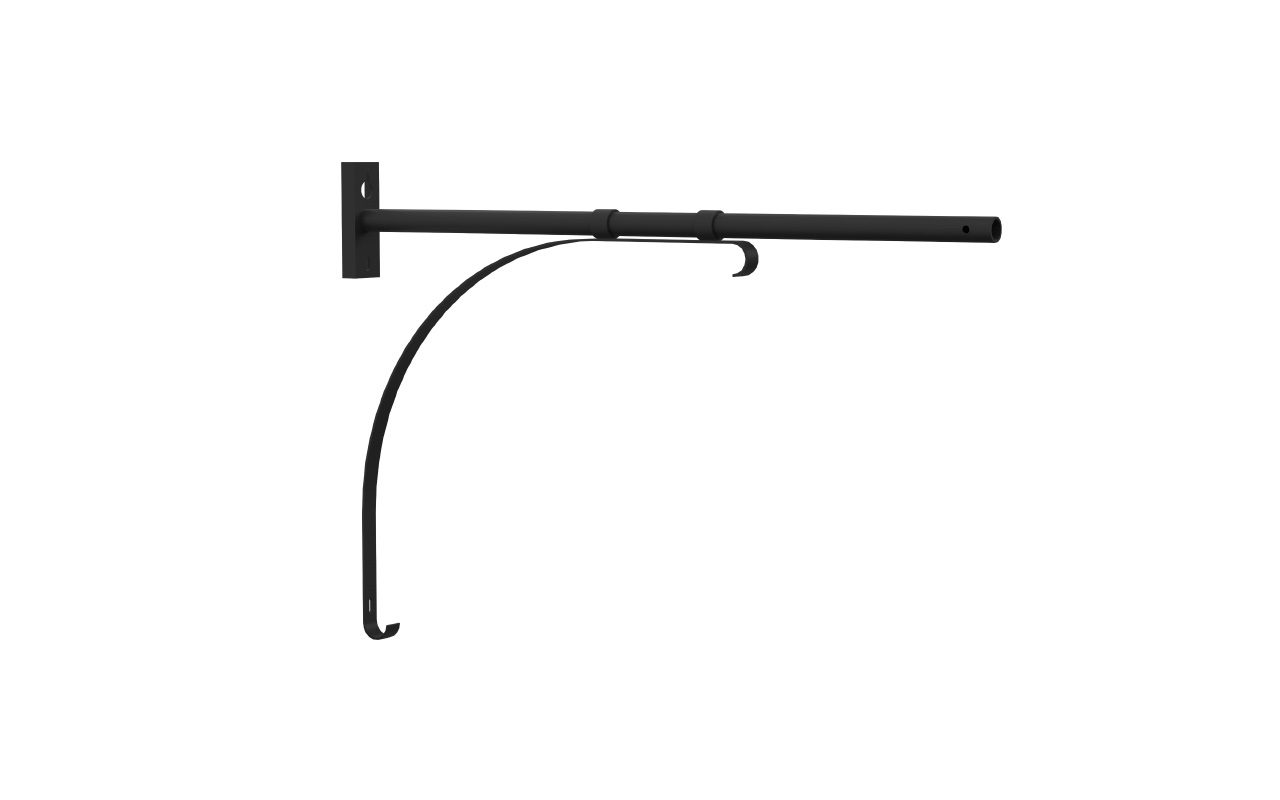 King Luminaire's KA11 Springville is a decorative arm with a simple curved design. Available in a variety of lengths and single or double side mount arm configurations, the KA11 offers an uncomplicated yet distinguished option for any street lighting project.