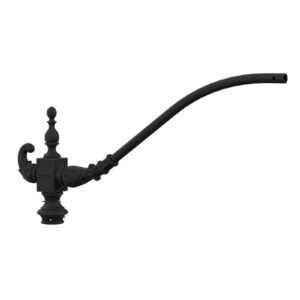 King Luminaire's KA72 Atlantic is a decorative arm with stylistic flourishes and historical charm. Available in a variety of lengths and single or double arm configurations, the KA72 is a stunning tenon mount solution.