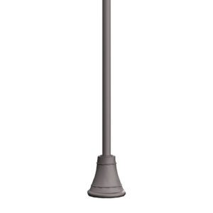 The KAS3 is an aluminum pole with a round non-tapered cross section accompanied by a decorative base plate. Available in heights ranging from 10' - 16'.