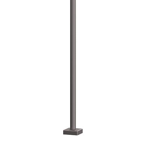 The KAS4 is an aluminum pole with a round non-tapered cross section accompanied by a decorative base plate. Available in heights ranging from 10' - 16'.