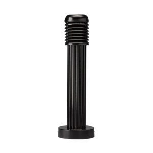 This Silhouette style bollard is made from aluminum materials and comes in a fluted cross section. Available in a variety of different powder coat colors and in both 'lit' and 'non-lit' options.