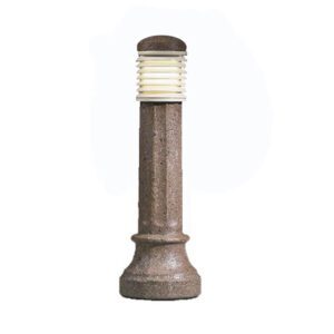 As a member of the Traditional family, this concrete bollard is available in a variety of different décor colors and in both 'lit' and 'non-lit' options.