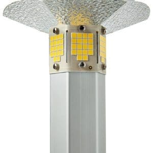 King Luminaire's T1 Wrapped Board LED optical system. This engine is compatible with select fixtures.