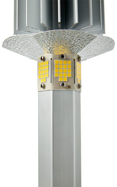 King Luminaire's T1 Wrapped Board LED optical system. This engine is compatible with select fixtures.