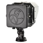 Spartan Sports Lighting's KSL2 STRATOS Mini fixture. This fixture is facing the back and showcasing the engraved Spartan logo.