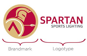 Brand Story - Spartan Sports Lighting The brand story of Spartan Sports Lighting's logo including brandmark and logotype.