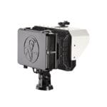 Spartan Sports Lighting's KSL2 STRATOS Mini fixture. This fixture is facing the back and showcasing the engraved Spartan logo.